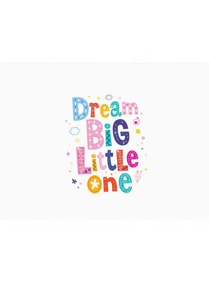 Dream Big Little One, Colourful - Premature Baby Card - New baby card - Little Mouse Baby Clothing & Gifts