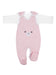 Early Baby Top & Alpaca Footed Dungarees Set Dungaree EEVI 