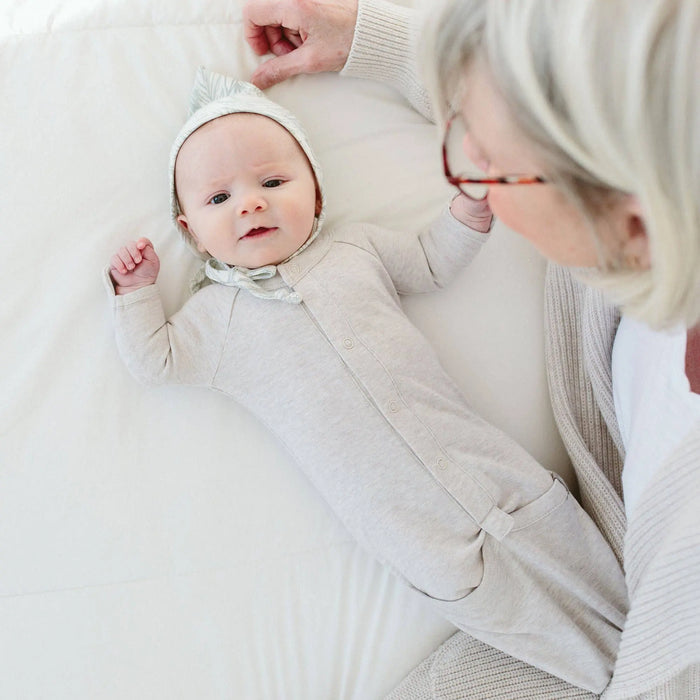 Baby Sleeping Sack / Gown - Marl Grey
