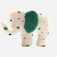 Scrappys Polkadot Elephant Toy - Blue/Green Toy Pebble Toys 