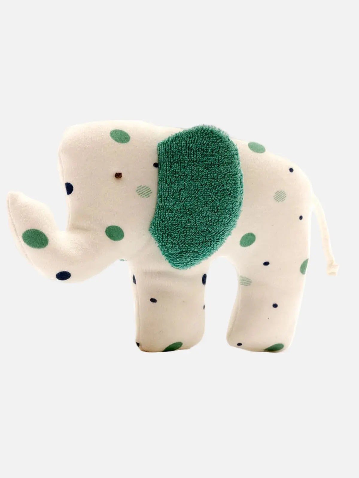 Scrappys Polkadot Elephant Toy - Blue/Green Toy Pebble Toys 