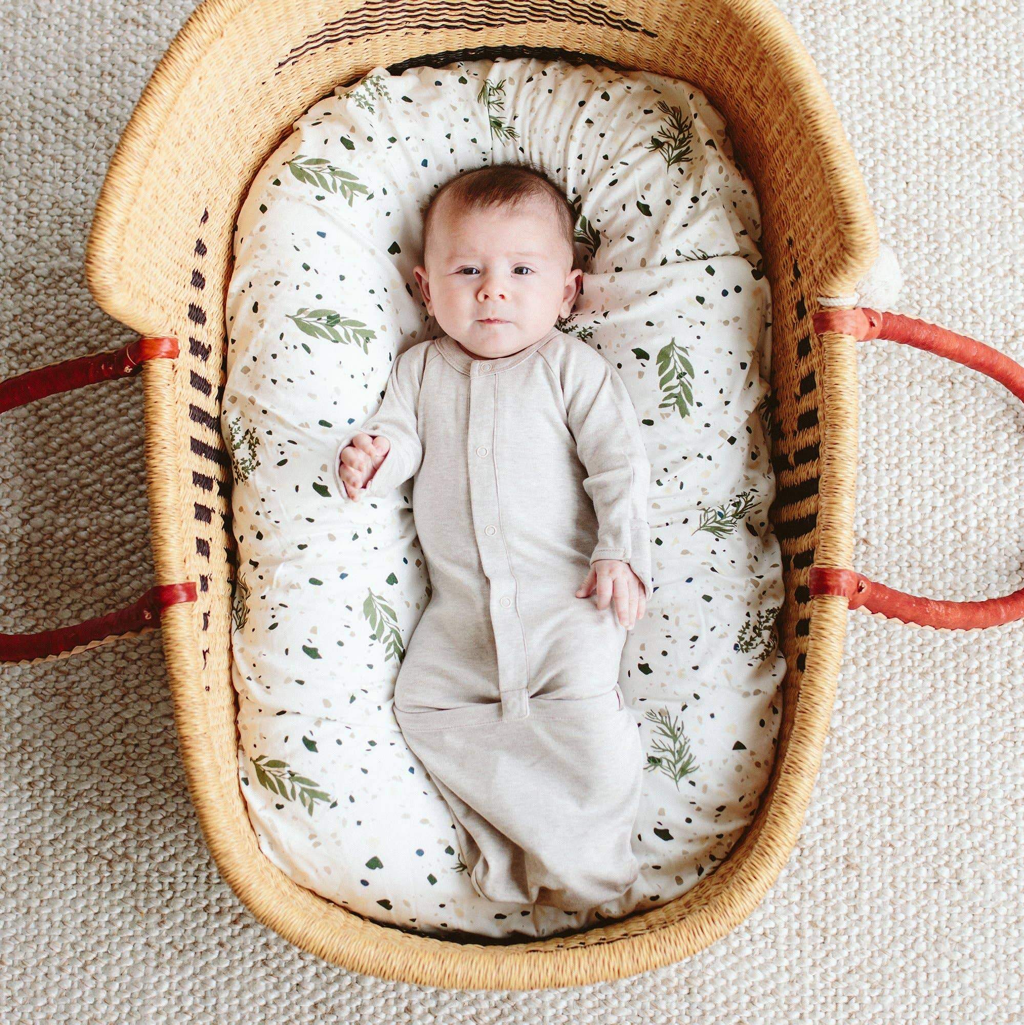 Baby Sleeping Sack Gown Marl Grey