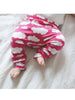 Load image into Gallery viewer, Pink Cloud Print Baby Leggings, Fred &amp; Noah - Tiny Baby - Trousers / Leggings - Fred &amp; Noah