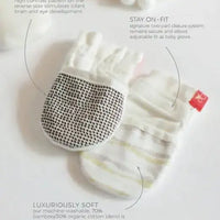 Goumi Stay-On Scratch Mittens, Cloud Scratch Mitts Goumikids 