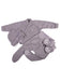 Super Cute 4 Piece Bunny set - Grey Outift Little Lumps 
