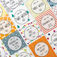 Premature Baby Milestone Cards - £2 Goes To Tommy’s Milestone cards Little Mouse Baby Clothing & Gifts 