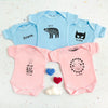 Load image into Gallery viewer, &quot;Dream Big Little One&quot; Bodysuit - Blue - Bodysuit / Vest - Little Mouse Baby Clothing &amp; Gifts