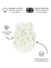 Incubator Vest, Apple Floral , Premium 100% Organic Cotton - Incubator Vest - Tiny & Small