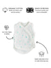 Incubator Vest, Mint Green Stars, Premium 100% Organic Cotton - Incubator Vest - Tiny & Small