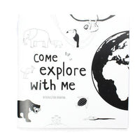 High Contrast Baby Book - Come Explore With Me Book The Little Black & White Book Project 