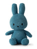 Miffy Corduroy Plush Toy - Aviator Blue - Toy - Miffy