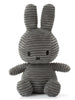 Miffy Corduroy Plush Toy - Grey - Toy - Miffy
