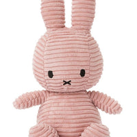 Miffy Corduroy Plush Toy - Pink Blush Toy Miffy 