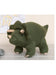 Crochet Triceratops Rattle, Moss Green Rattle Best Years 