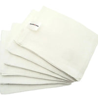 1 White Bamboo Organic Muslin - 70cm x 70cm Muslin Muslinz 