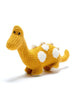 Mustard Spotty Crochet Diplodocus - Toy - Best Years