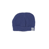 Cotton Knitted Hat - Midnight Blue Hat La Manufacture de Layette 