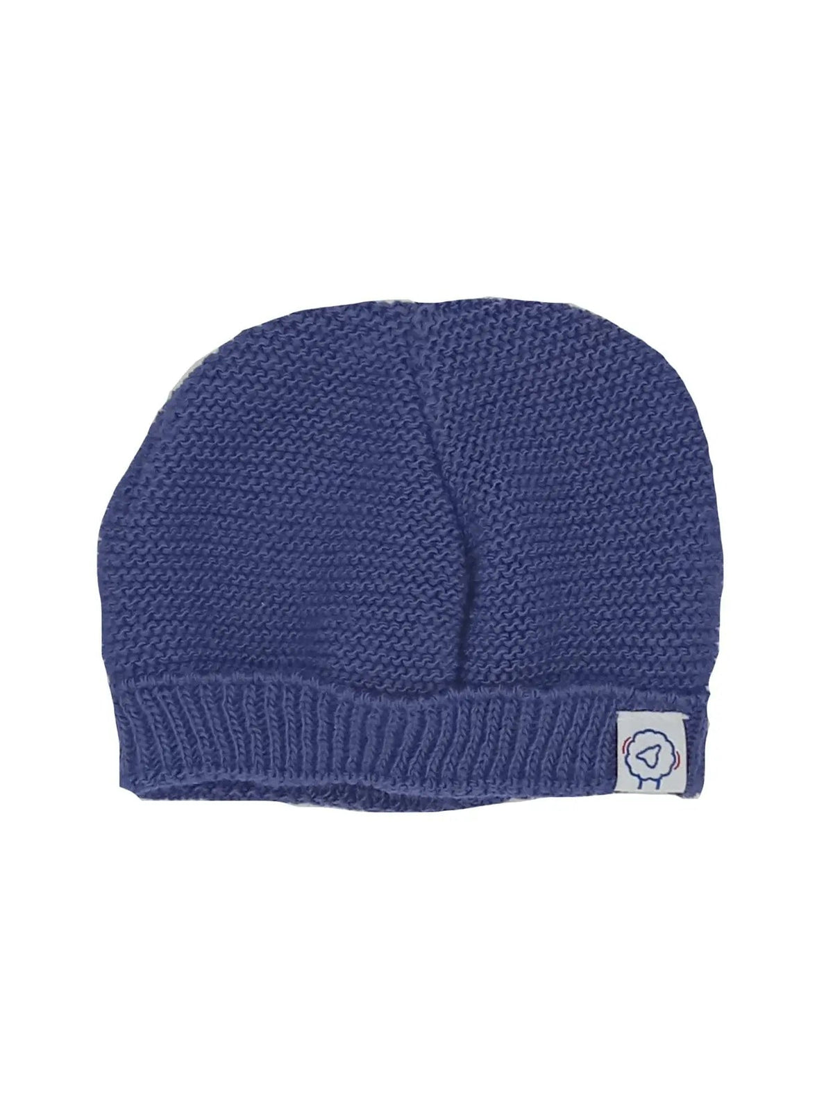 Cotton Knitted Hat - Midnight Blue Hat La Manufacture de Layette 
