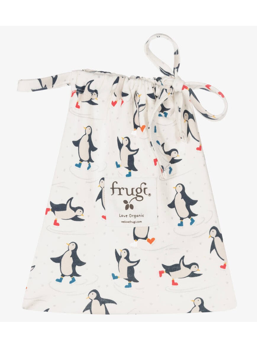 Organic Cotton Penguin Sleepsuit, Bodysuit & Hat Gift Set by Frugi - Set - Frugi