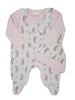 Load image into Gallery viewer, Rabbit 3 Piece Gift Set - Pink : Dungarees, Top and Hat - Set - Just too Cute