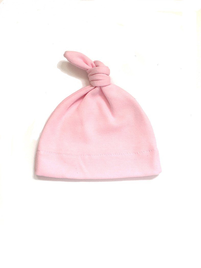 Pink Knotted Hat - Hat - Little Mouse Baby Clothing & Gifts