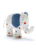 Scrappys Polkadot Elephant Toy - Blue/Red - toy - Pebble Toys