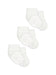 Tiny Baby Socks, White, 3 Pack Socks Little Mouse Baby Clothing & Gifts 
