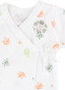 Tied Wrap Around Top, Jolly Bee, Organic Cotton - Top / T-shirt - Fixoni