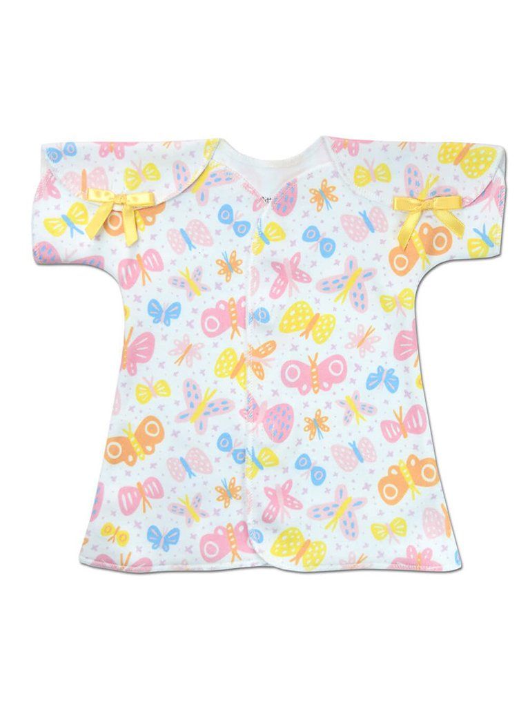 NICU Baby Dress, Butterfly - Dress - Itty Bitty Baby Clothing