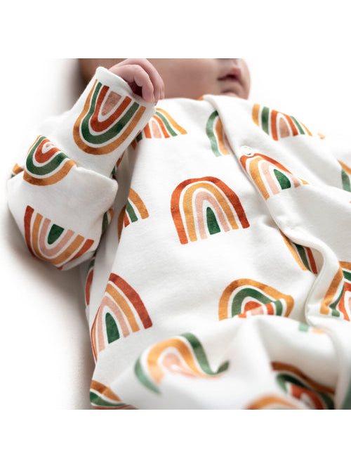 Jelly Legs Rainbow Sleepsuit (0-3 months) Sleepsuit / Babygrow Jelly Legs 