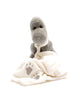 Load image into Gallery viewer, Crochet Dinosaur Toy with Comforter - Rattle - Best Years