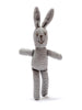 Organic Cotton Grey Bunny Rattle - Rattle - Best Years