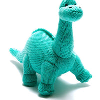 Mint Green Baby Dinosaur Gift Box - Incubator Vest, Hat, Dinosaur Teddy & Card Gift Set Little Mouse Baby Clothing & Gifts 