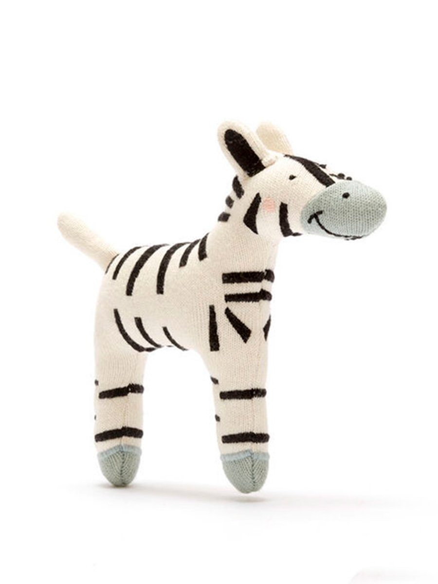 Organic Cotton Little Zebra Toy - Toy - Best Years
