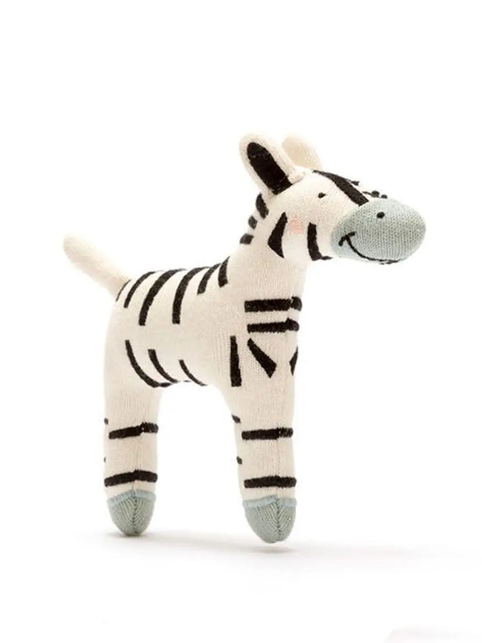 Organic Cotton Little Zebra Toy