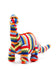 Crochet Diplodocus Rattle, Stripy Toy Best Years 