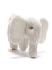 Organic Cotton Elephant Baby Rattle - White - rattle - Best Years