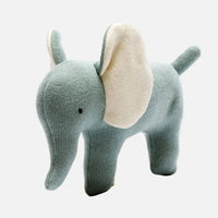 Organic Cotton Teal Elephant Toy Toy Best Years 
