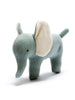 Organic Cotton Teal Elephant Toy - Toy - Best Years