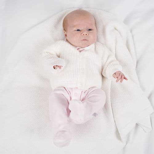 White Tiny Baby Cardigan - Cardigan / Jacket - Dandelion