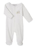 Footed Sleepsuit, Elephant & Turtle Motif - Sleepsuit / Babygrow - Prends ton Pouce