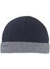 Load image into Gallery viewer, Navy Stripe Hat - Reversible - Hat - Noppies
