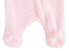 Pink Fleece Tiny Baby Pramsuit - Snowsuit / Pramsuit - Little Lumps