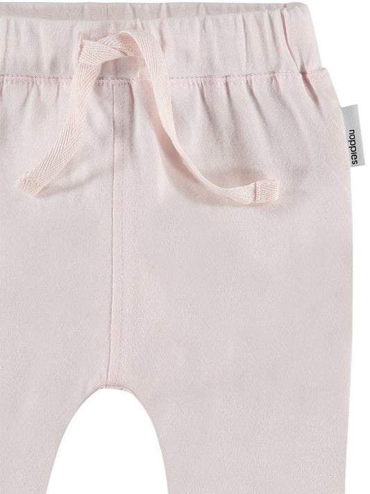 Light Pink Jersey Trousers, Organic Trousers / Leggings Noppies 