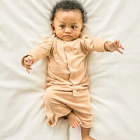 Baby Sleeping Bag / Gown - Sandstone Sleeping Bag Goumikids 
