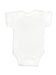 100% Cotton Classic White Short Sleeved Bodysuit Bodysuit / Vest Soft Touch 