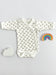 Bodysuit, Silver Cloud, Premium 100% Organic Cotton Bodysuit / Vest Tiny & Small 