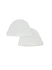 2 Pack Premature Baby Hats 3-5lb - White - Hat - Tiny Chick