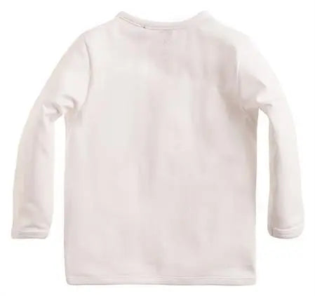 Long Sleeve Wrap-over Top - White (4-7lb & Newborn) Top / T-shirt Noppies 