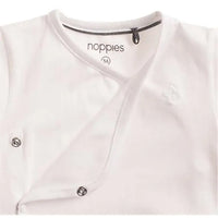 Long Sleeve Wrap-over Top - White (4-7lb & Newborn) Top / T-shirt Noppies 